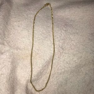 Gold necklace